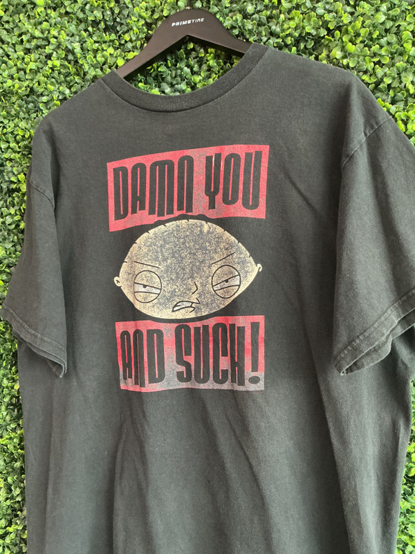 VINTAGE STEWIE FAMILY GUY DAMN YOUAND SUCH TEE