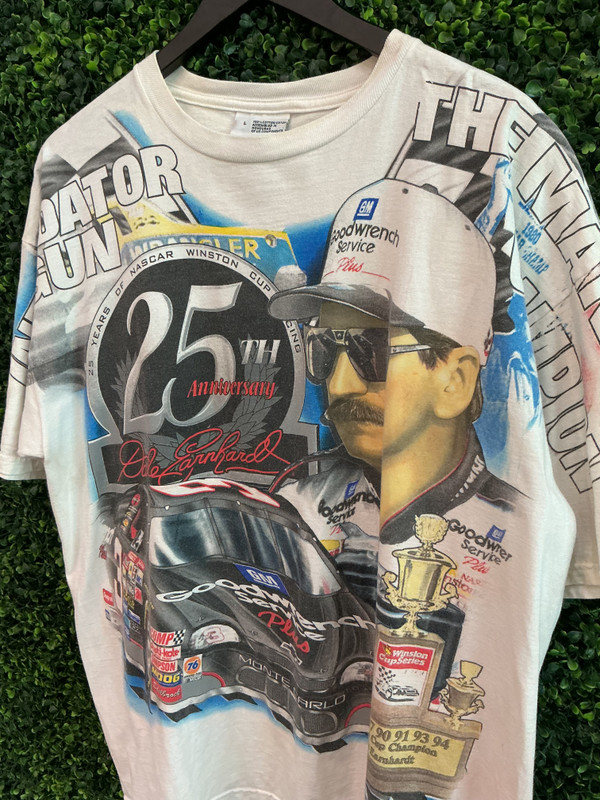 VINTAGE DALE EARNHARDT 25TH ANNIVERSARY WINSTON CUP TEE