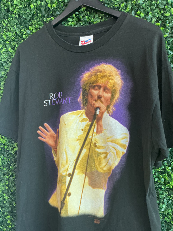 VINTAGE ROD STEWART 1993 MSG SOLD OUT TEE