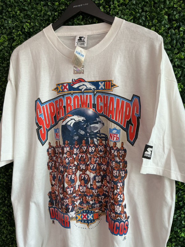 DEADSTOCK VINTAGE DENVER BRONCOS SUPER BOWL 32 TEE