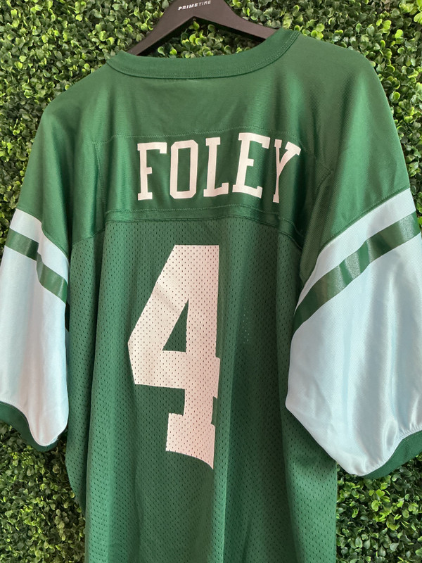 VINTAGE GLENN FOLEY NY JETS STARTER JERSEY