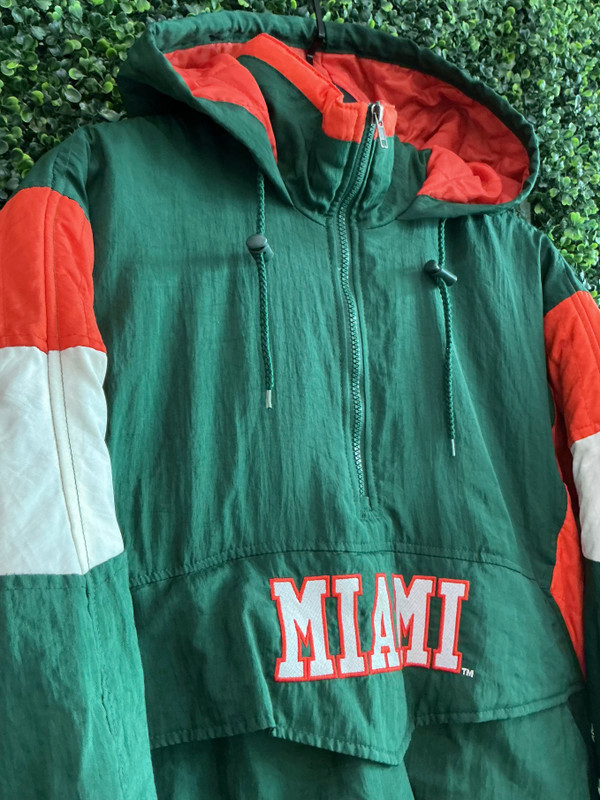VINTAGE MIAMI HURRICANES MAJESTIC PARKA