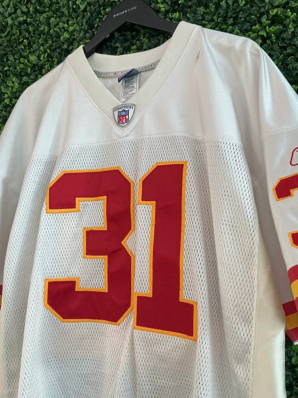 PRIEST HOLMES KANSAS CITY CHIEFS AUTHENTIC REEBOK JERSEY