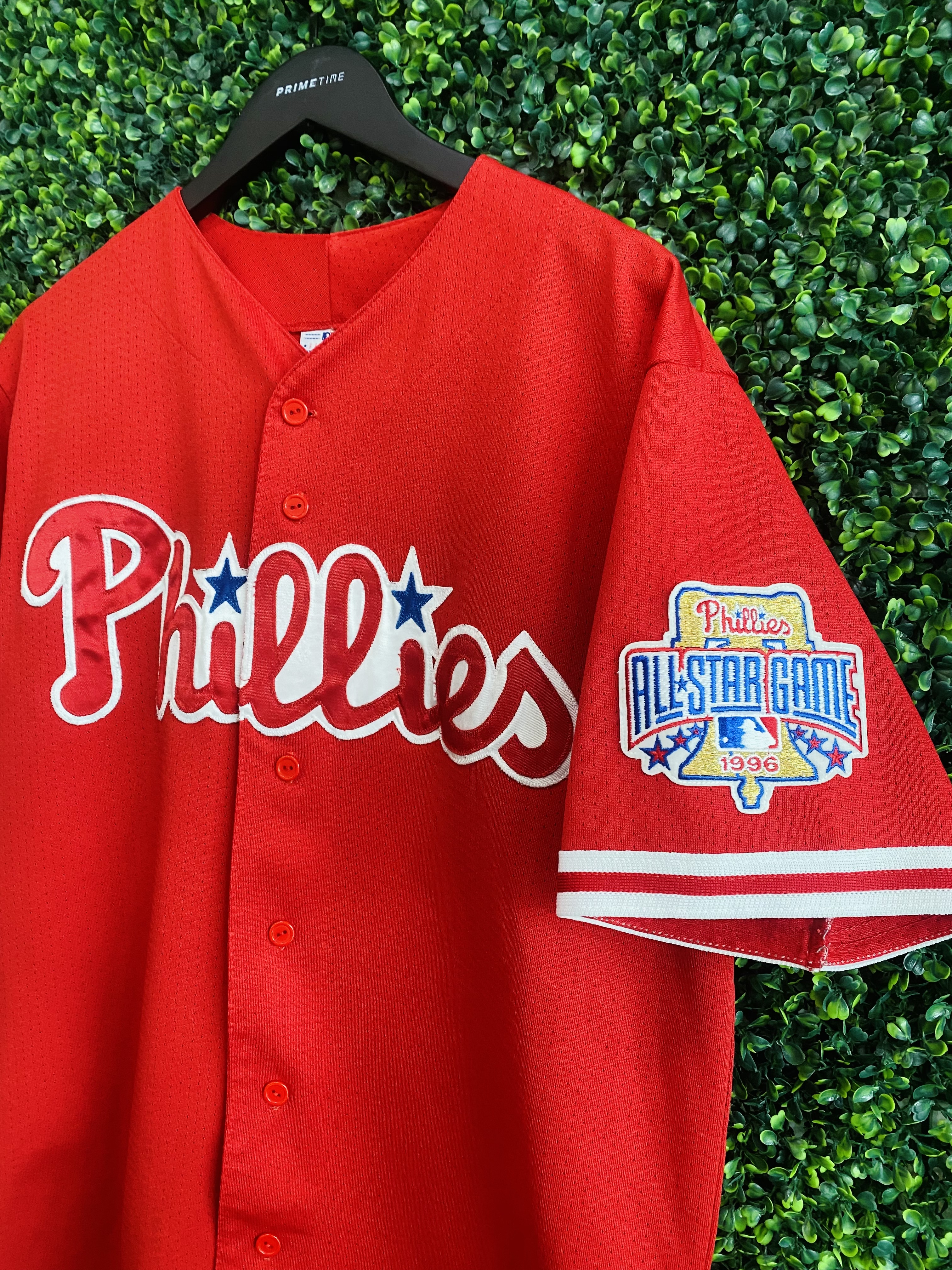 ROY HALLADAY PHILADELPHIA PHILLIES MAJESTIC JERSEY - Primetime