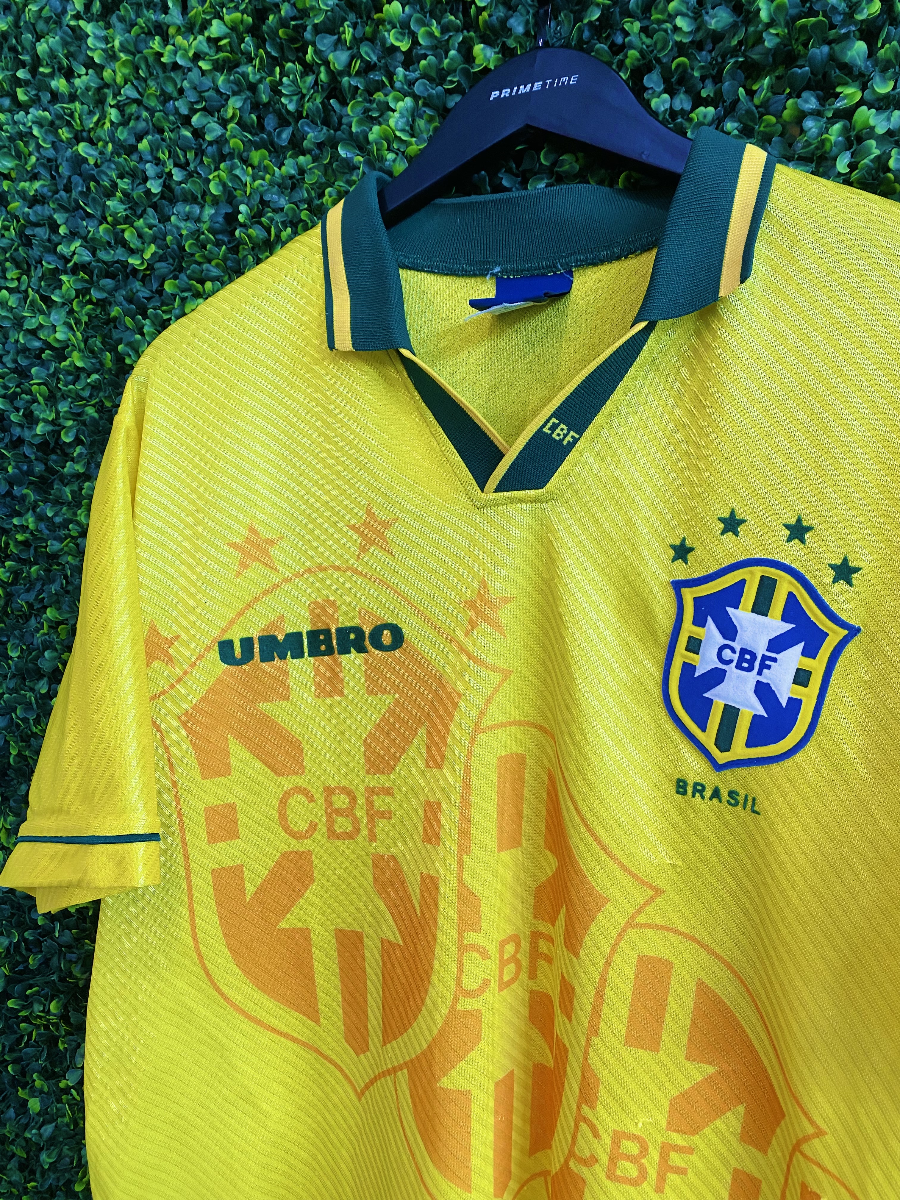 Umbro Brazil Release Vintage Jersey Collection - SoccerBible