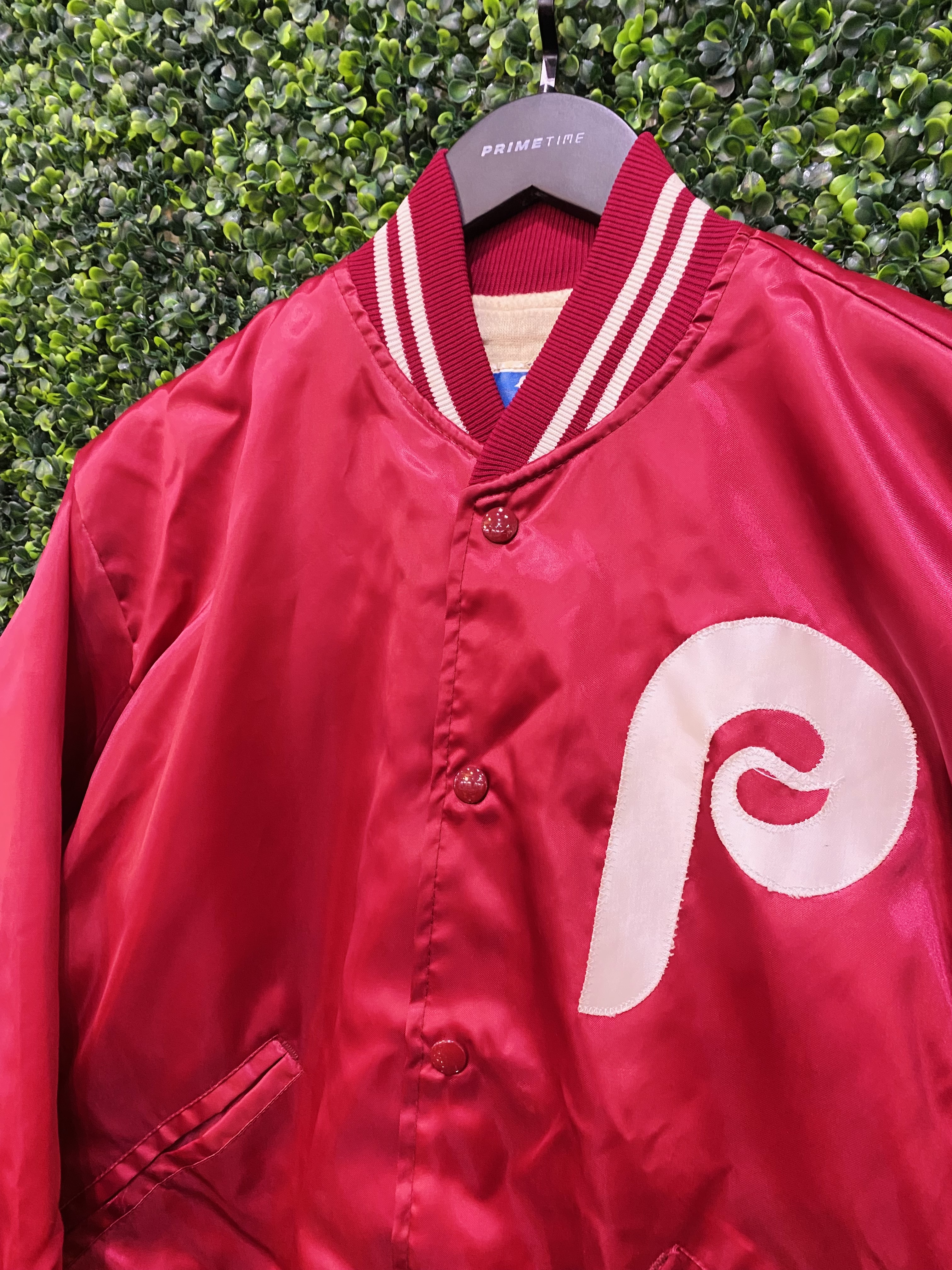 Vintage Phillies Satin Starter Jacket 