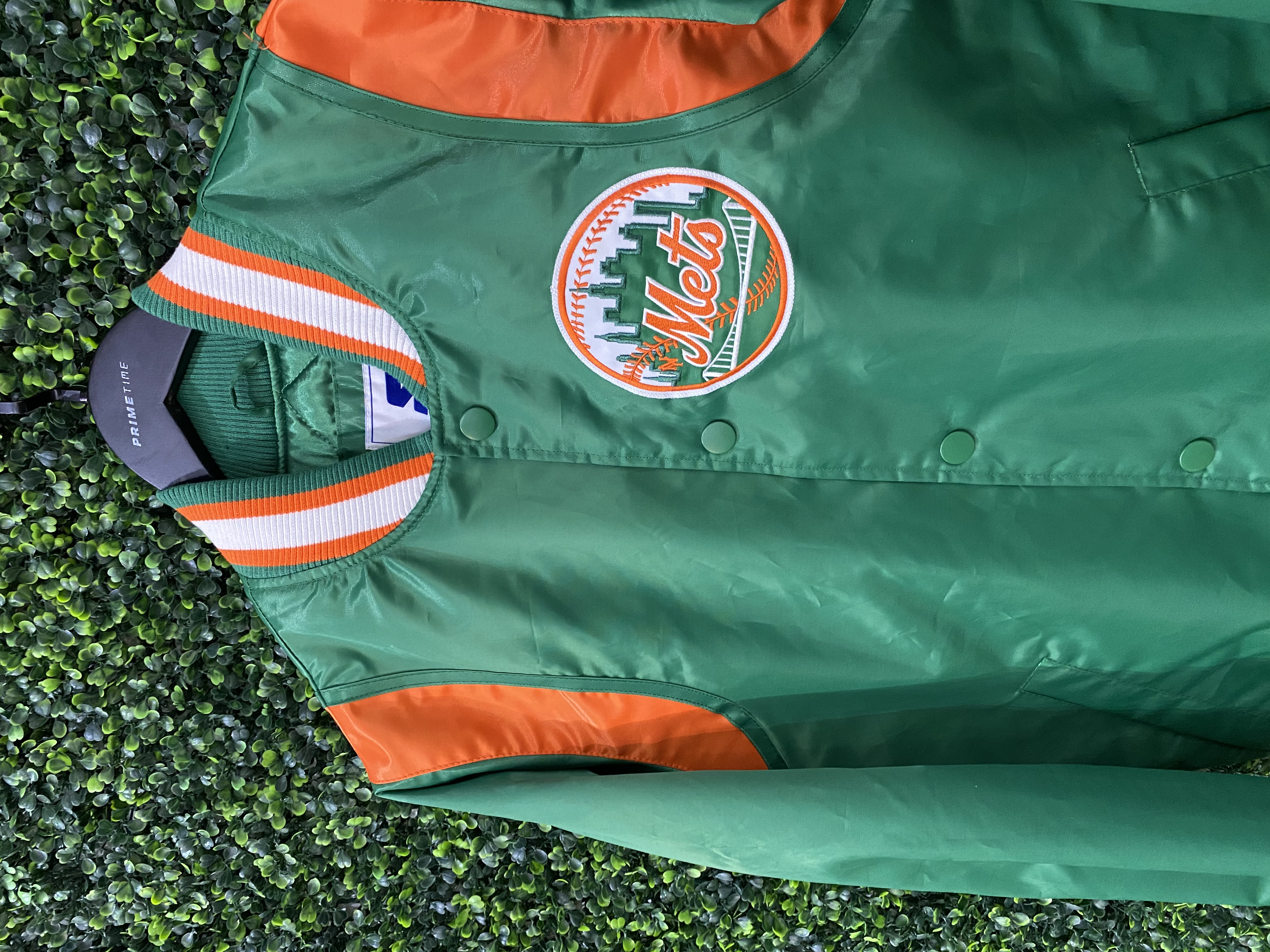 NEW YORK METS GREEN STARTER JACKET - Primetime