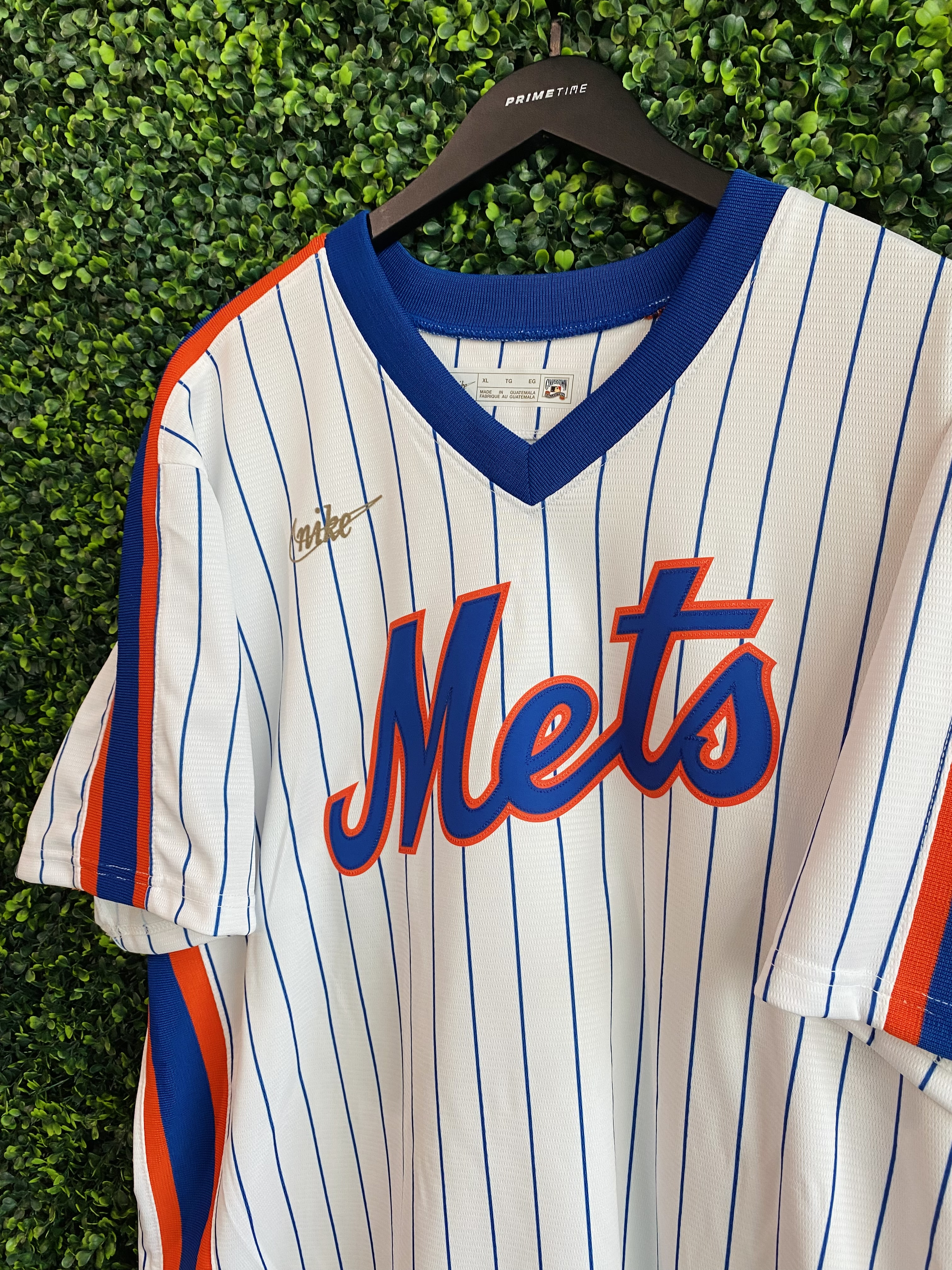 Men's New York Mets Darryl Strawberry Nike White Home Cooperstown Collection Player Jersey