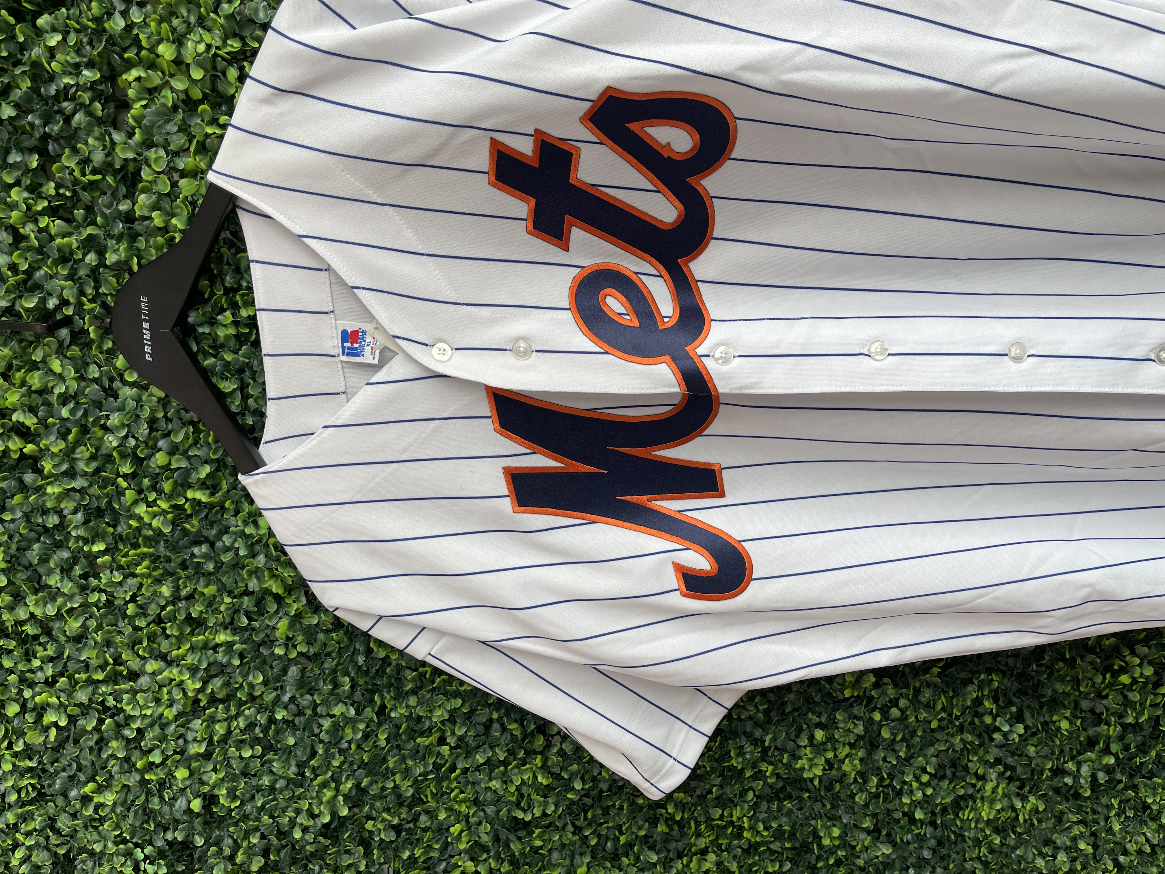 Vintage NIKE NEW YORK Mets Hockey Jersey Sz XXL Sewn Rare MLB