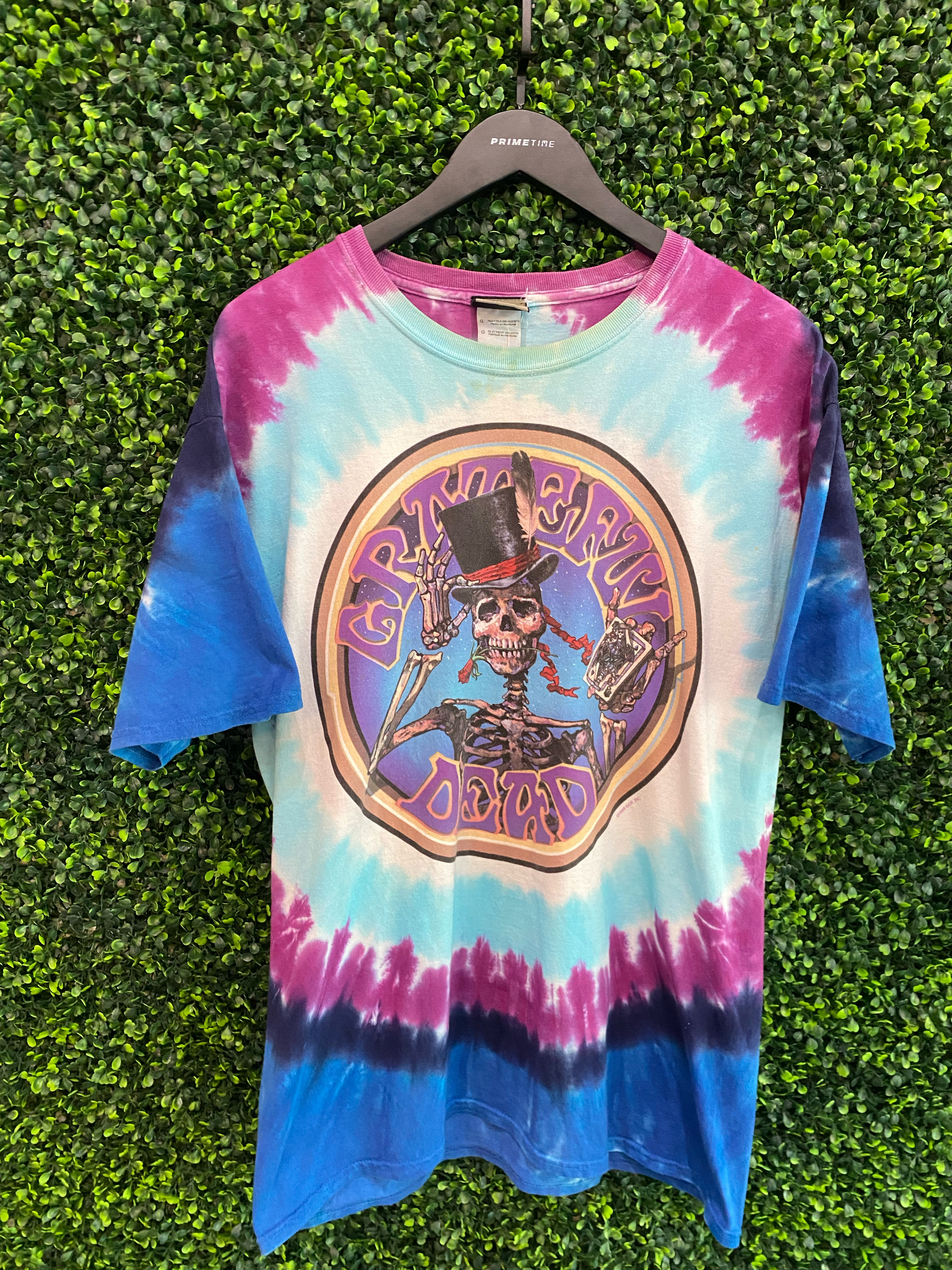 Grateful Dead NY Yankees Tie-Dye Tee