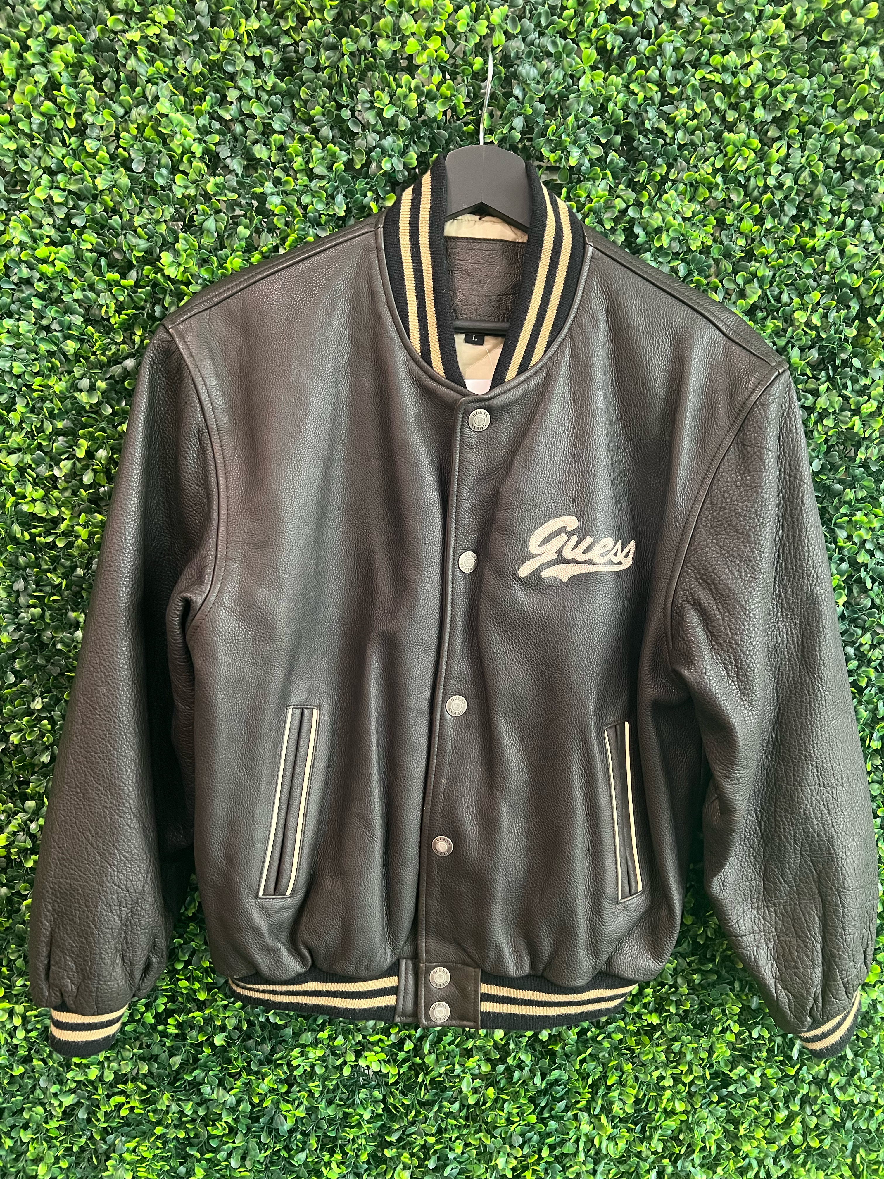 GUESS LEATHER JACKET - Primetime