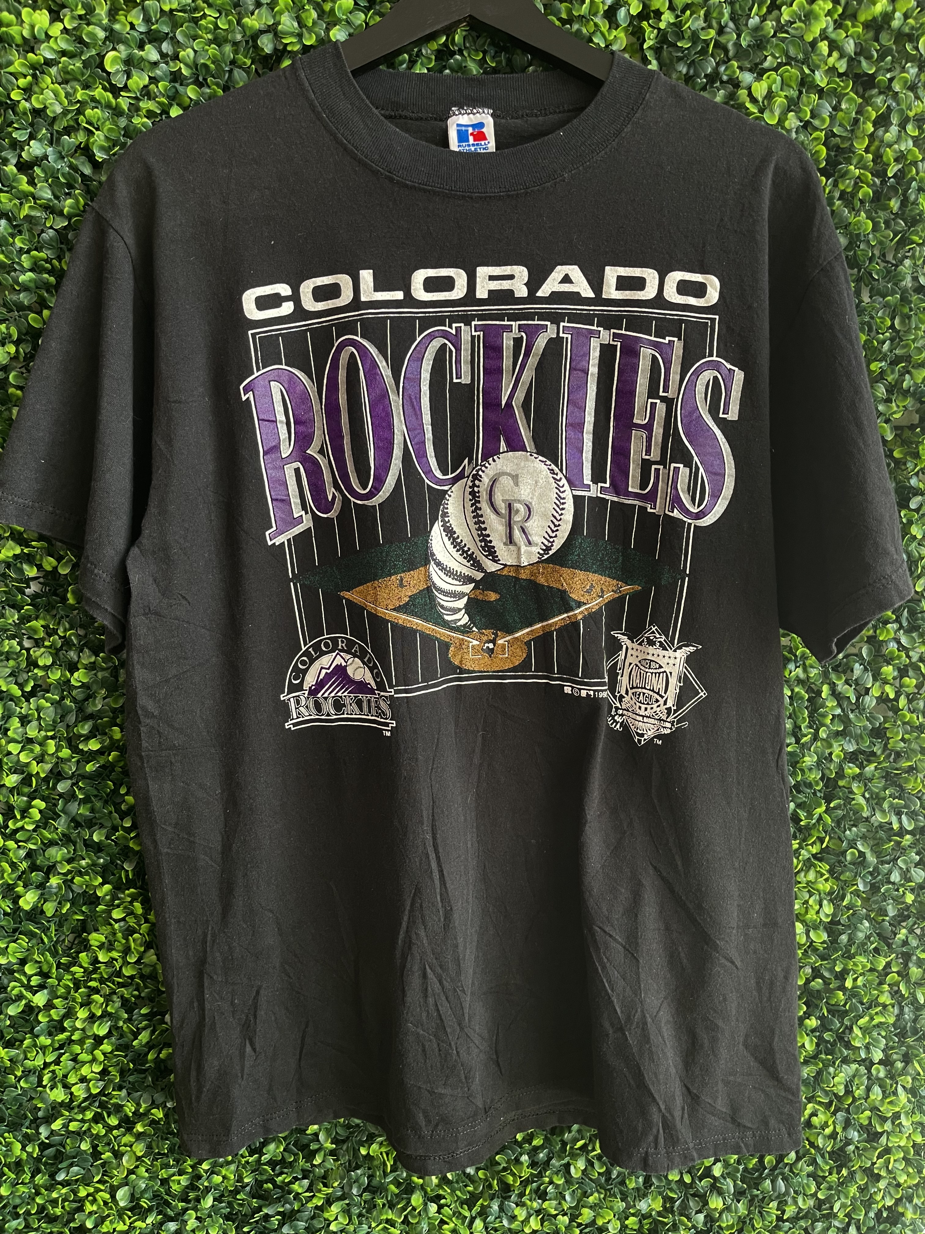 VINTAGE MLB COLORADO ROCKIES TEE SHIRT 1993 SIZE XL DEADSTOCK