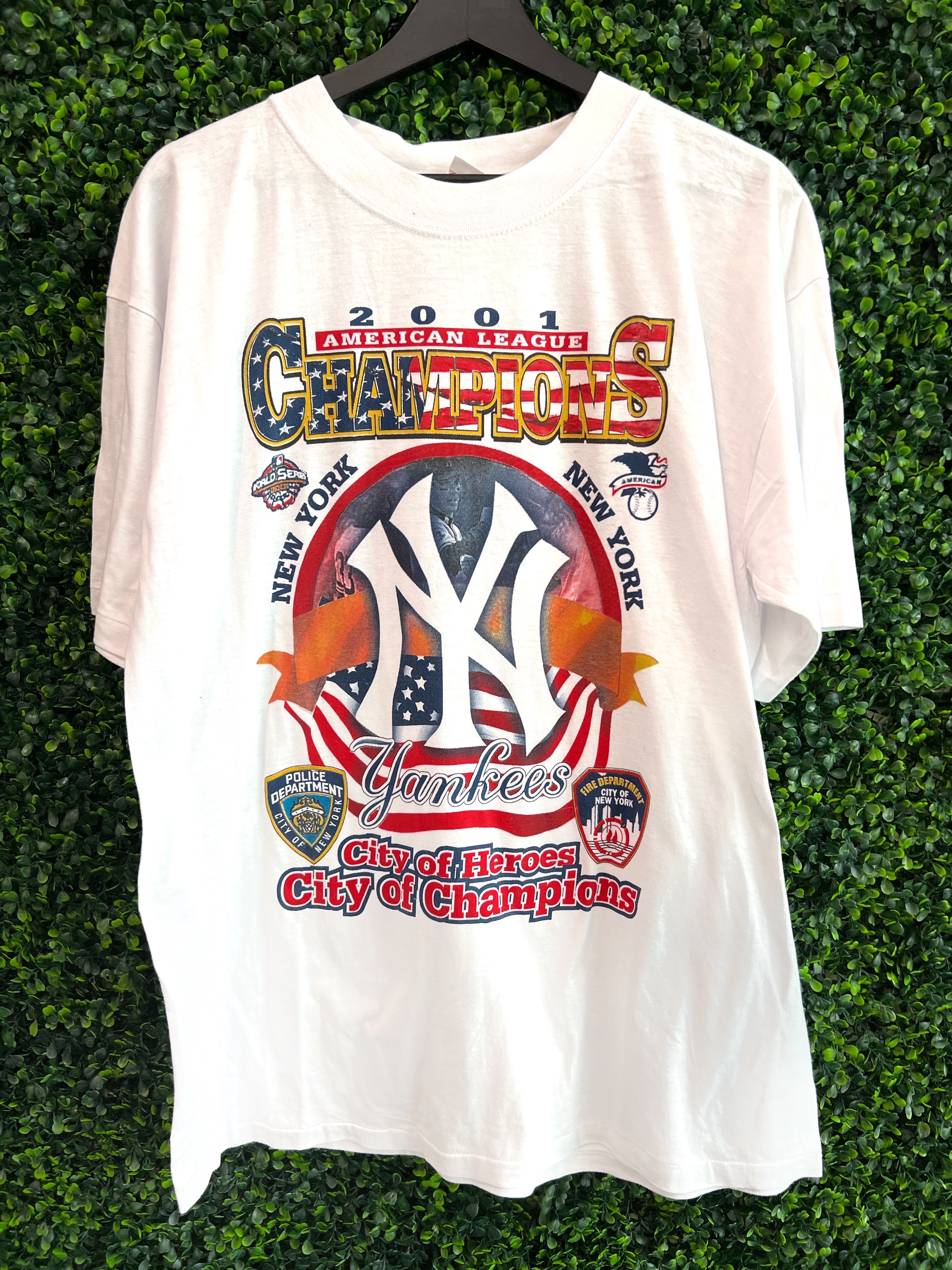 2003 NY YANKEES AL EAST DIVISION CHAMPIONS T-SHIRT