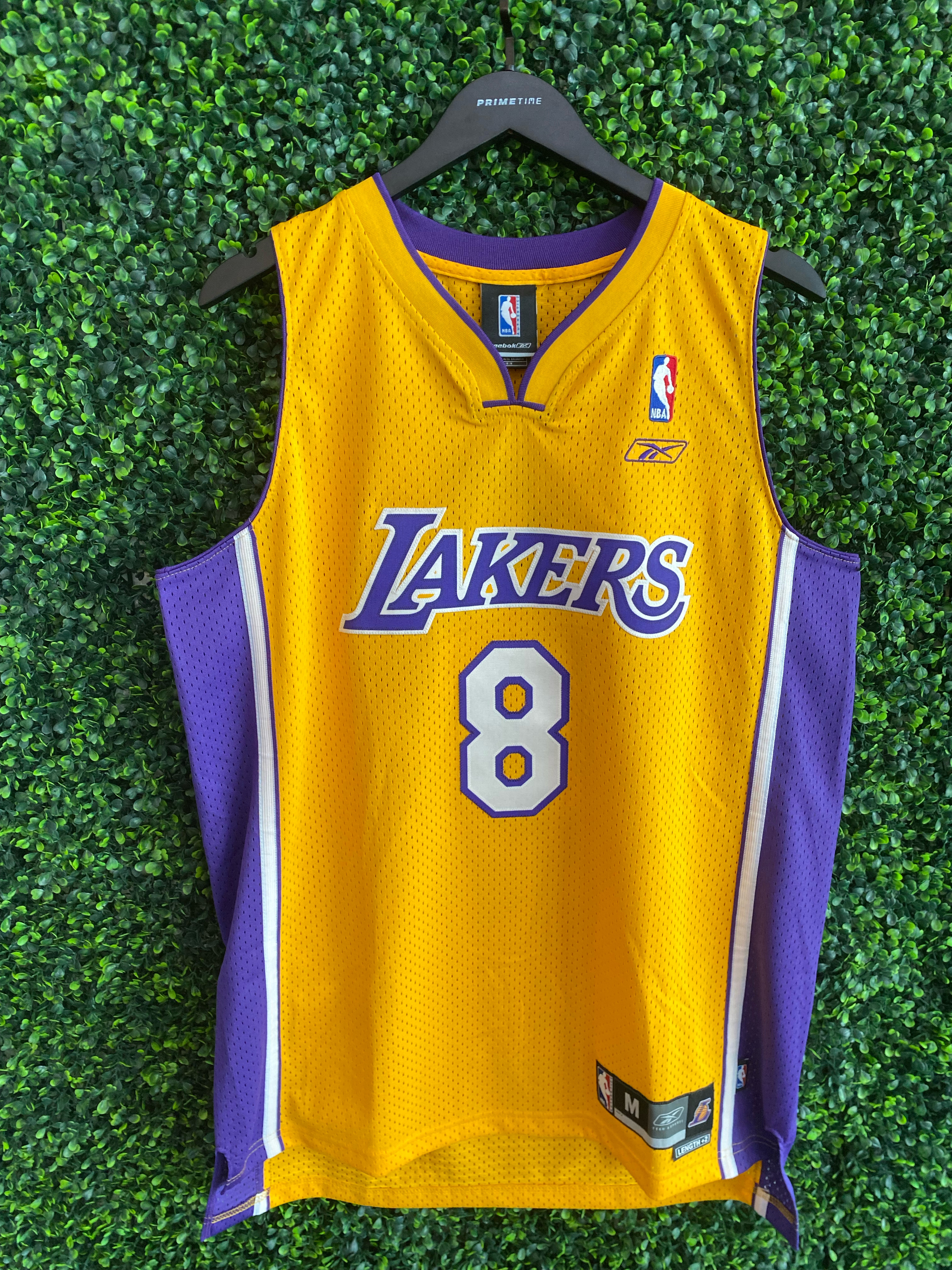 DEADSTOCK KOBE BRYANT LAKERS YELLOW HOME REEBOK SWINGMAN JERSEY