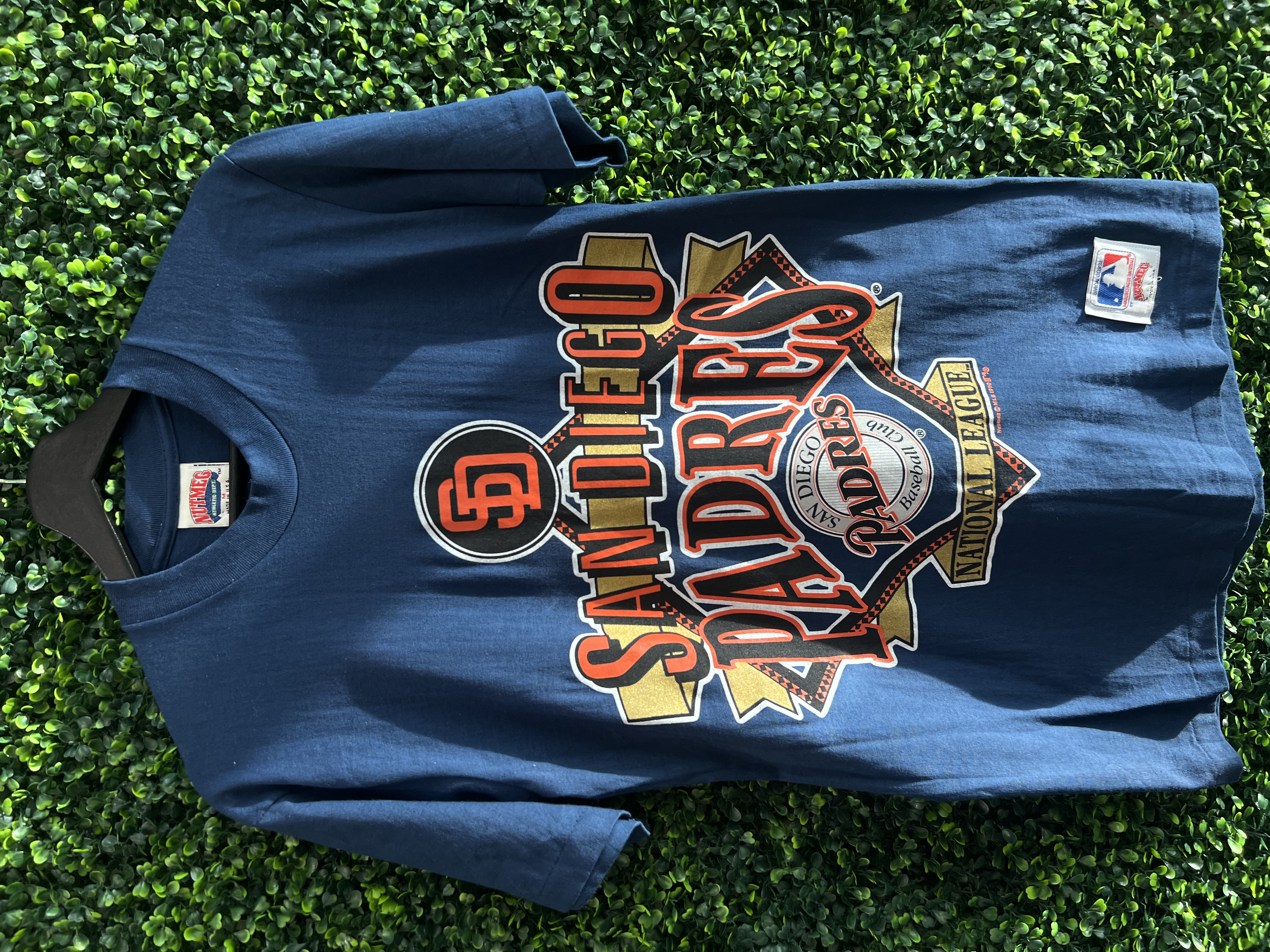 VINTAGE SAN DIEGO PADRES NUTMEG TEE - Primetime