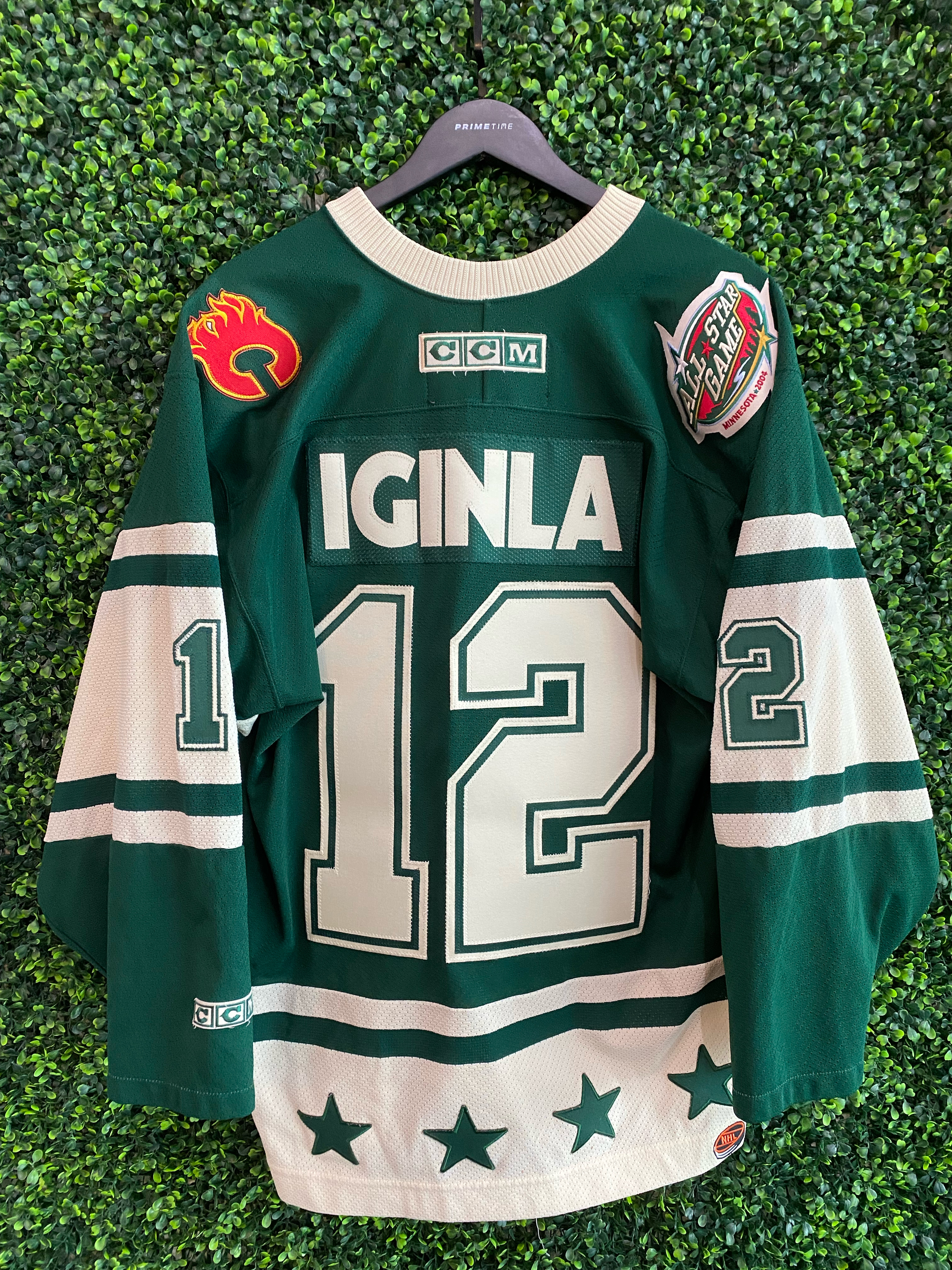 Lot Detail - Jarome Iginla's 2004 NHL All-Star Game Western Conference  Signed Game-Worn Jersey with LOA