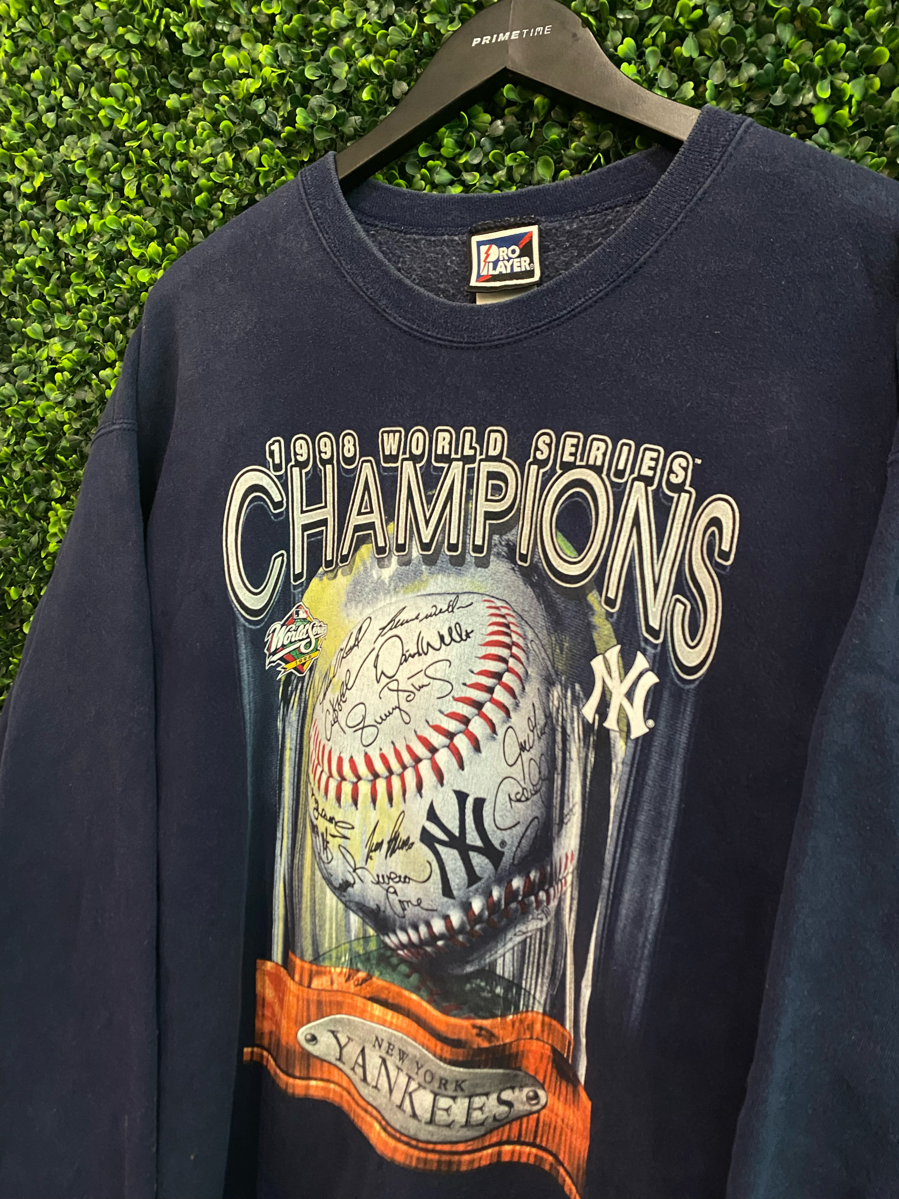 Vintage NY Yankees 98 World Series champs xl t shirt