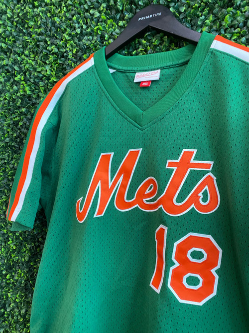 Buy Mets Strawberry Short Sleeve Jersey (B&T) Men's Shirts from Mitchell &  Ness. Find Mitchell & Ness fashion & more at