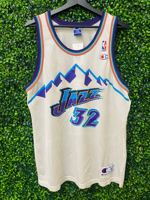 VINTAGE KARL MALONE UTAH JAZZ GRAPHIC TEE - Primetime