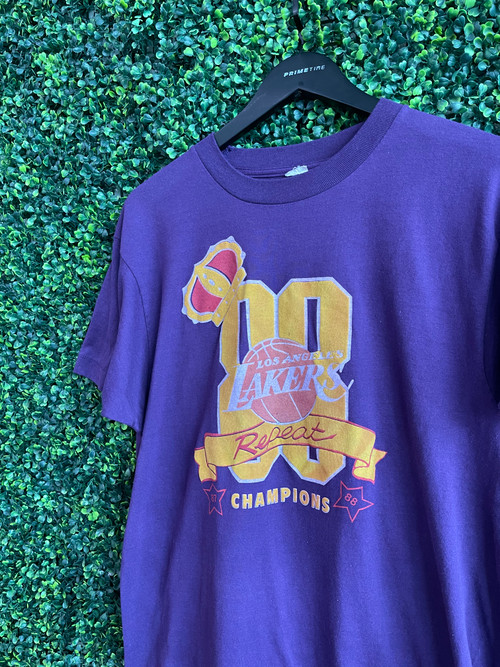 Vintage “Los Angeles Lakers NBA Finals 87' & 88' Back to Back Champion –  shoparea95