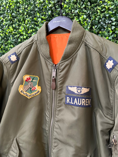 値下げpolo ralph lauren reversible MA-1 POLO RALPH LAUREN ポロ・ラルフローレン リバーシブル フライト