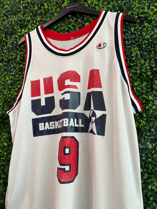 VINTAGE MICHAEL JORDAN DREAM TEAM CHAMPION JERSEY - Primetime