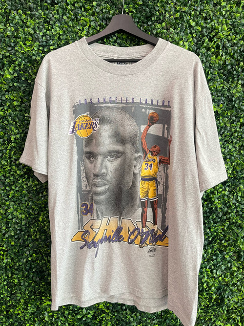 Lee Vintage 1996 Shaq La Lakers Opening Night T Shirt - Men's Medium