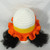 Candy Corn Ruffle Hat