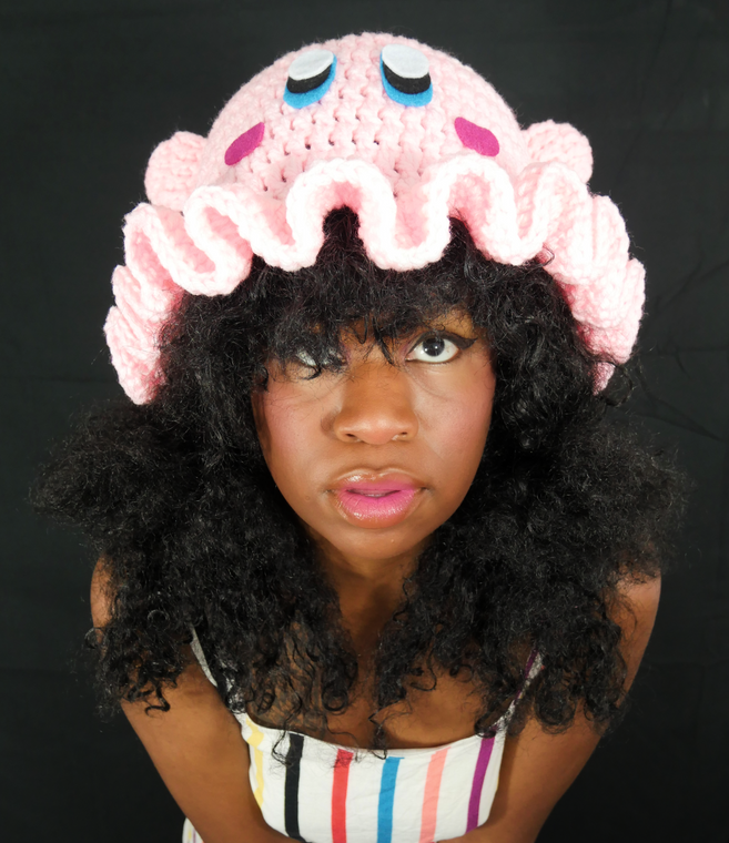 "Kirby" Ruffle Hat