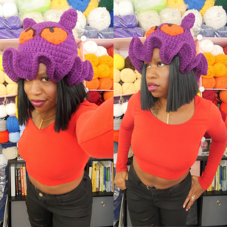 Gengar  Ruffle Hat