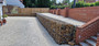 Completed Gabion wall
