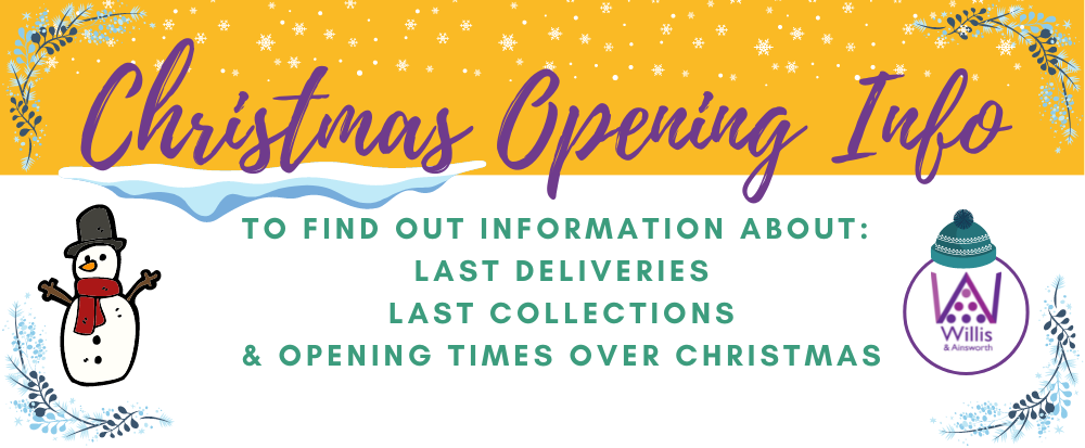 Christmas Opening Times 2025
