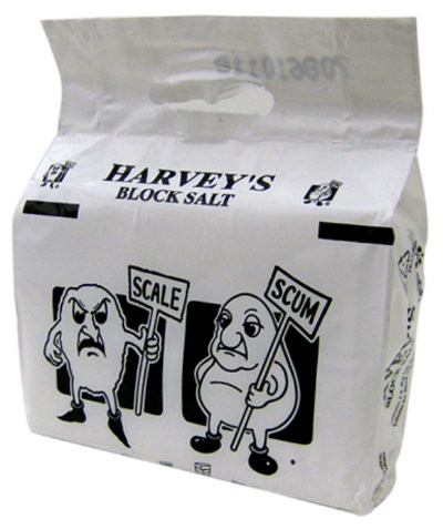 8kg Harveys Block Salt Willis Ainsworth Water Softener Salt