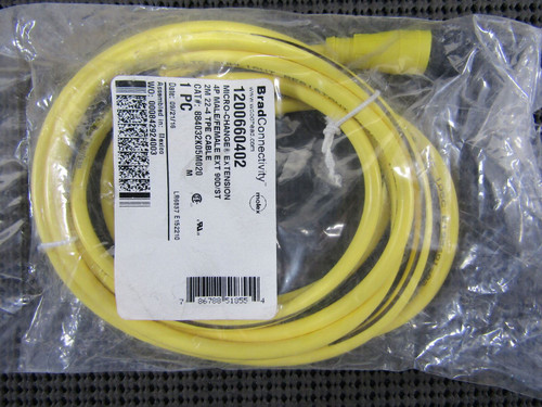 Brad Connectivity 884032K05M020 Micro Change 1200660402 4P Male 2M 22-4 TPE