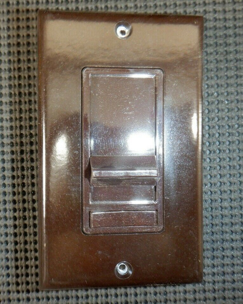 Leviton 6611-P Slide Dimmer 1 Pole Low Voltage 600VA 120V Brown