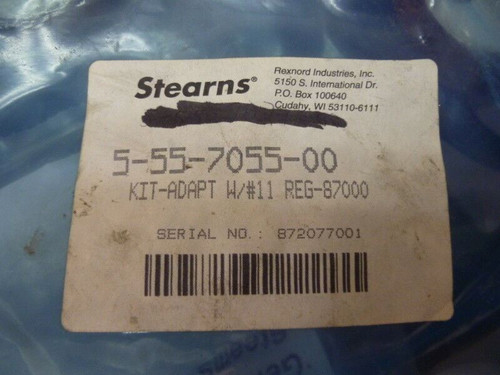 Stearns 5-55-7055-00 Kit-Adapt w/ #11 Reg-87000 555705500