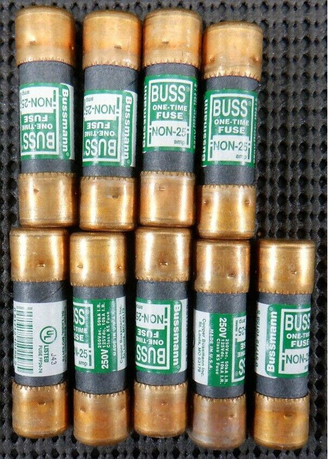 Cooper Bussmann NON-25 Class H 25A 250VAC Fuse