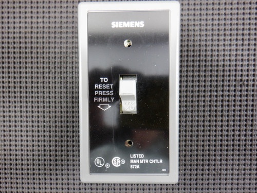 Siemens SMFFG1 1P Toggle 1HP 115/277V Manual Starter (No Screws) - New In Box