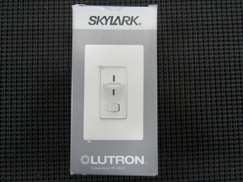 Lutron S-103P-IV 1000 Watt 3-Way Preset Dimmer 120V Skylark Ivory