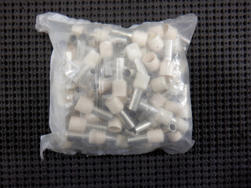 Phoenix Contact AI 10-12 IV 3201068 Ivory Ferrule - Lot of 100 / Factory Sealed