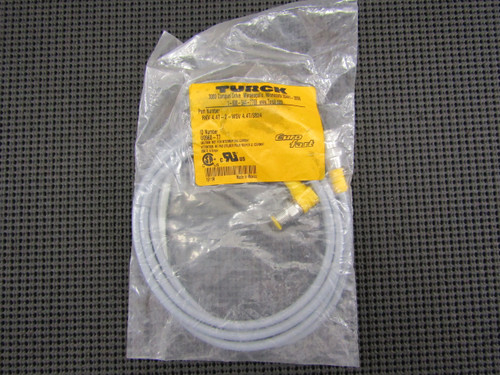 Turck RKV 4.4T-2-WSV 4.4T/S824 Eurofast Molded Cordset U0960-77 - Factory Sealed