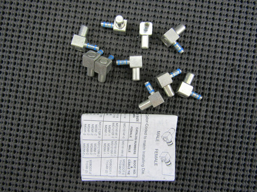 Thomas & Betts MD1614M-1 Motor Pigtail Disconnect Male 16-14 Wire Size Blue - Lot of 10