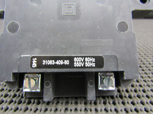 Square D 31063-409-60 Magnetic Coil Size 2 600V - New In Box