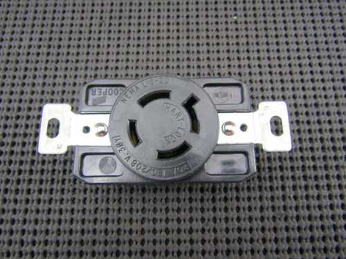 Cooper Arrow Hart CWL1820R 20A 120/208V 4P 4W 3PH L18-20R Single Receptacle