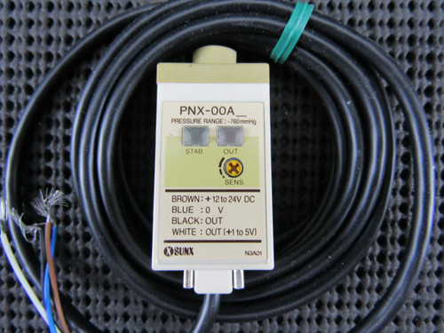 Sunx PNX-00A F7 Pressure Range -760mmHg +12 to 24V DC