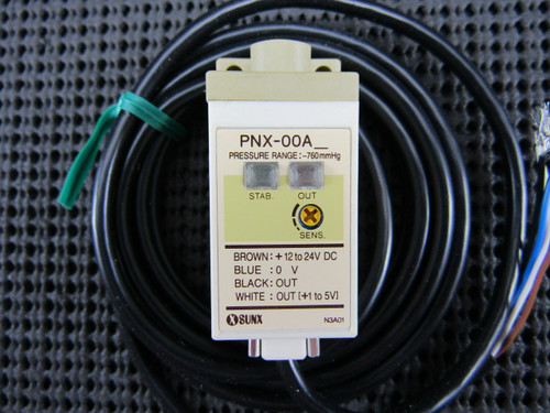 Sunx PNX-00A H6 Pressure Range -760mmHg +12 to 24V DC - New In Box