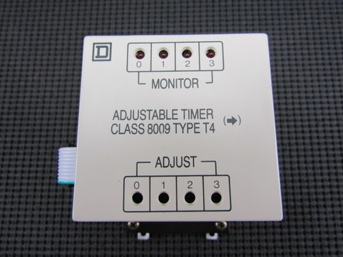Square D 8009 T4 Adjustable Timer Analog Module 4 - New In Box