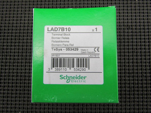 Square D Telemecanique LAD7B10 Thermal Overload Realy 38 Amp