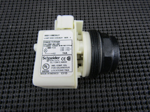 Schneider Square D 9001SKP35LY Pilot Light 28V 30MM