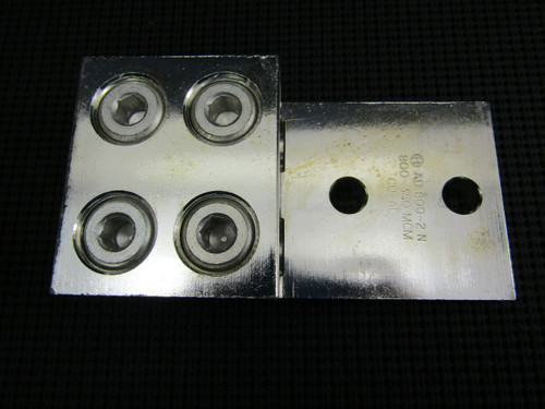 Thomas & Betts Homac AD 800-2 N Alu Mechanical Lug 350-800 MCM 2 Barrel Â½â€ Bolt